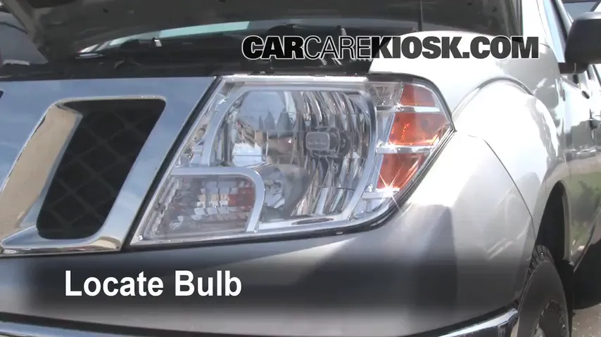 2009 Nissan Frontier LE 4.0L V6 Crew Cab Pickup Lights Daytime Running Light (replace bulb)